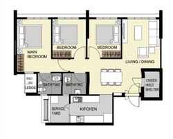 Blk 222B Bedok Beacon (Bedok), HDB 3 Rooms #592153451